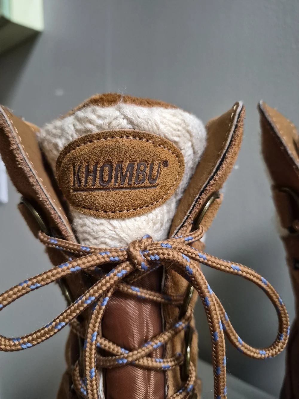 Khombu Brown Waterproof Duck Boots - Lace-Up Winter Boots Womens Cozy Waterproof